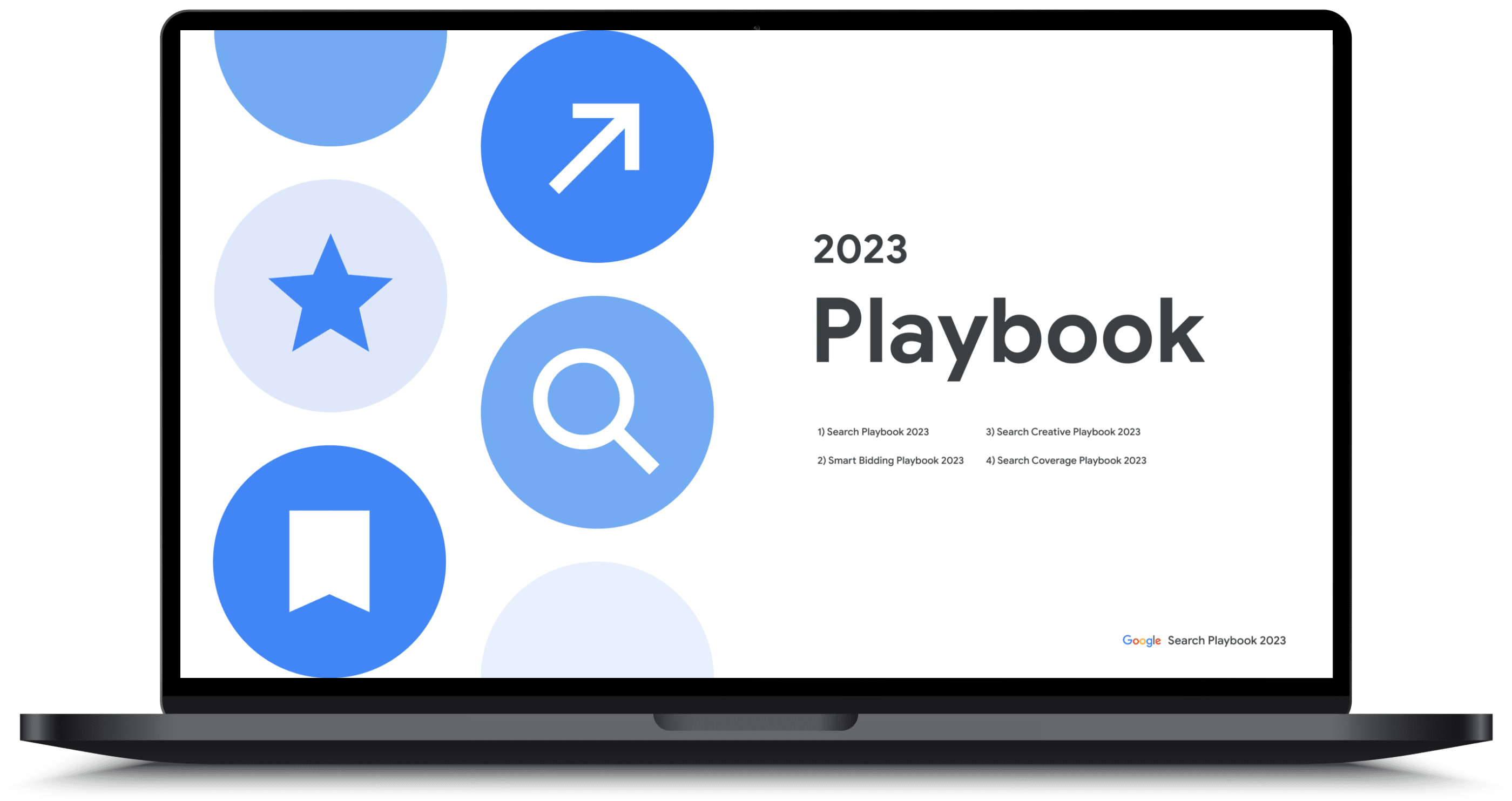 Google Playbook 2023 목업 이미지